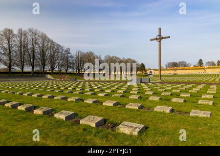 Kleine Festung und Denkmal für die Opfer 2nd Weltkrieg, Terezin, Nordböhmen, Tschechische Republik Stockfoto