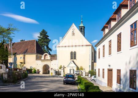 Mauerbach: Mauerbacher Charterhouse, Kirche Mauerbach in Wienerwald, Wienerwald, Niederösterreich, Niederösterreich, Österreich Stockfoto