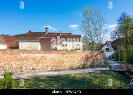 Mauerbach: Mauerbacher Charterhouse, nördlicher Mönchszellenflügel in Wienerwald, Wienerwald, Niederösterreich, Niederösterreich, Österreich Stockfoto