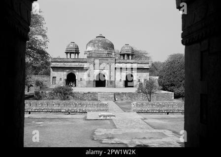 ISA Kahans Moschee, Delhi, Indien Stockfoto