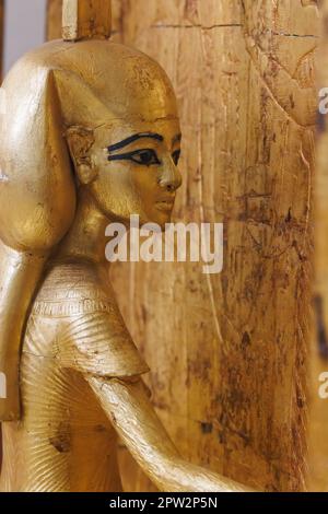 Detail des Grabes von Tutanchamun in Kairo - Ägypten Stockfoto