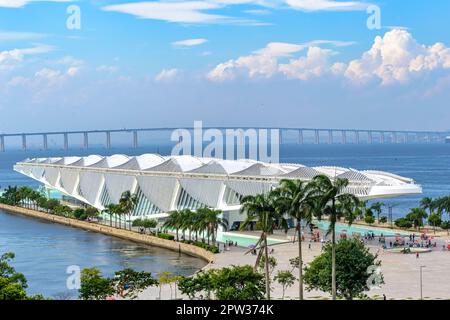 Museum von morgen (Museu do Amanha), Rio de Janeiro, Brasilien Stockfoto