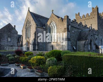 Alte Trinitarian Abbey in Adare, Irland Stockfoto