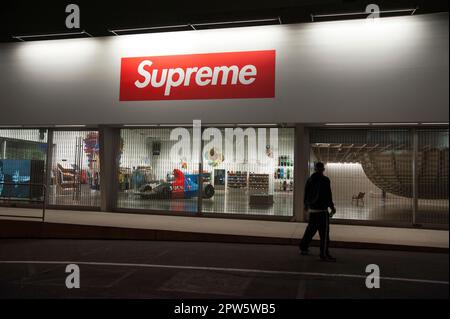 Das beste Geschäft auf dem Sunset Strip, wo Tower Records einst in Los Angeles, Kalifornien, war Stockfoto
