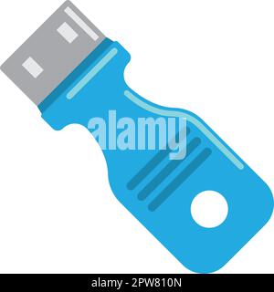 Design-Vorlage für Flash-Disk-Vektorelemente Stock Vektor