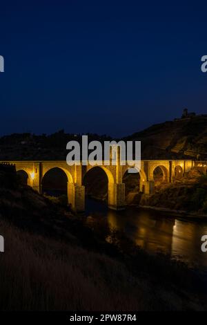 Puente de Alcantara in Extremadura, Spanien Stockfoto