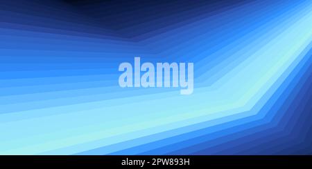 Gerade blaue Linien abstrakter Hintergrund. Einfache Entwurfsvorlage mit blauen Linien. Stock Vektor