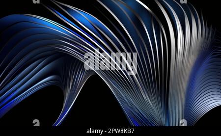 Eine digitale abstrakte Hintergrunddarstellung Stockfoto