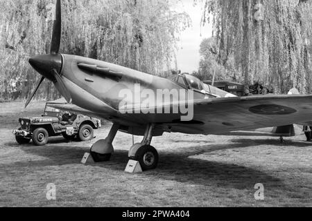 Hommage an die 1940er Jahre in Sandwich Kent Stockfoto