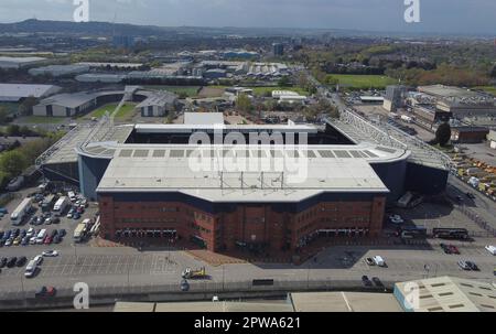 West Bromwich, Großbritannien. 29. April 2023. Ein allgemeiner Blick auf den Boden vor dem Sky Bet Championship-Spiel zwischen West Bromwich Albion und Norwich City im Hawthorns am 29. 2023. April in West Bromwich, England. (Foto: Mick Kearns/phcimages.com) Kredit: PHC Images/Alamy Live News Stockfoto