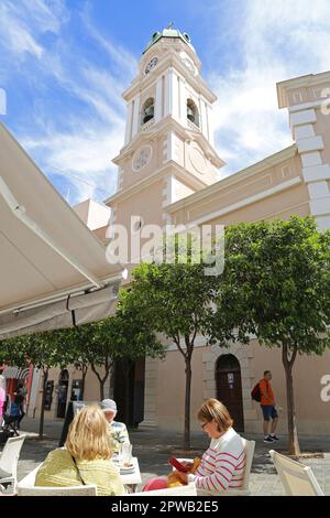 Catholic Cathedral of Saint Mary the Crowned, Main Street, Gibraltar, British Overseas Territory, Vereinigtes Königreich, Vereinigtes Königreich, Mittelmeer, Europa Stockfoto