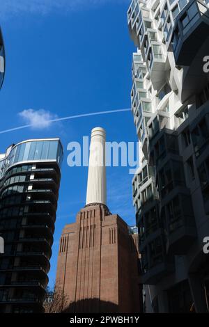 Prospect Place, Gehry Partners, Battersea Power Station Wandsworth London Stockfoto