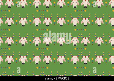 Abstraktes handgezeichnetes Ethno-Muster, Stammeshintergrund. Das Muster kann für Tapeten und traditionelle Tücher verwendet werden. Tribal-Vektor nahtloses Navajo-Muster. Vektordarstellung Stock Vektor