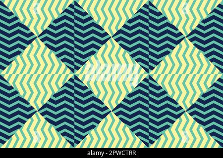 Fischgrätenmuster Handgezogene Linie Geometrisch Nahtlos. Bereit für Rock, Hemd, Bluse, Kissen, Vorhang. Perfektes Stoffdesign für Wandkarten Weißer Hintergrund. Stock Vektor