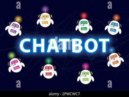 Chatbot Stock Vektor