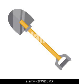 Darstellung des Bergbauvektors Stock Vektor