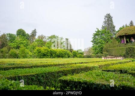 Villa Barbarigo in Valsanzibio Colli Euganei Padova Veneto Italien Stockfoto