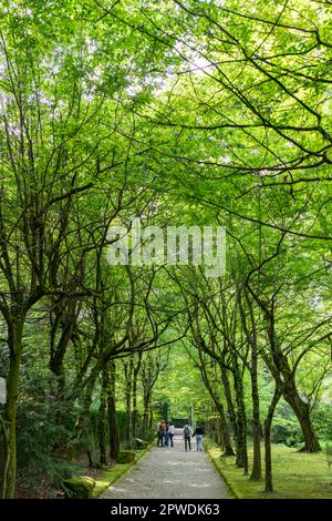 Villa Barbarigo in Valsanzibio Colli Euganei Padova Veneto Italien Stockfoto