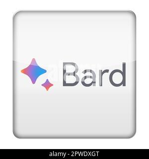 Google Bard AI-Chatbot Stockfoto