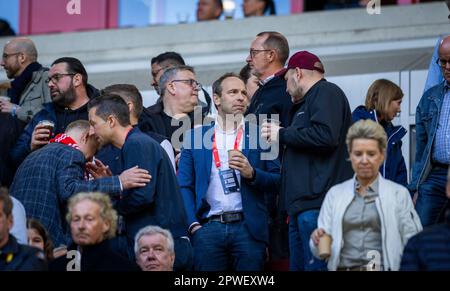 Düsseldorf, Deutschland. 30. April 2023. Vorstandsvorsitzender Alexander Jobst Fortuna Düsseldorf - Karlsruher SC 30.04.2023 Copyright (nur für Journa Stockfoto