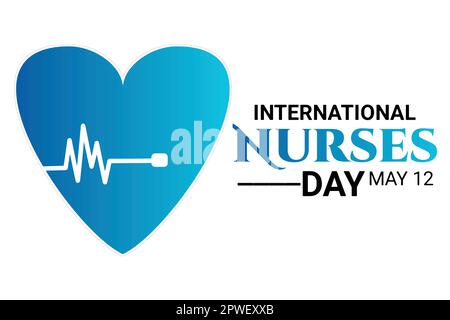 Internationaler Schwesterntag Vektorabbildung. Mai 12. Geeignet für Grußkarten, Poster und Banner. Stock Vektor