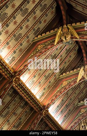 Innenaufnahmen der St. Mary Magdalene Church auf Sandringham Estate Stockfoto