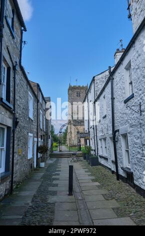 Church Street, Kirkby Lonsdale, Cumbria Stockfoto