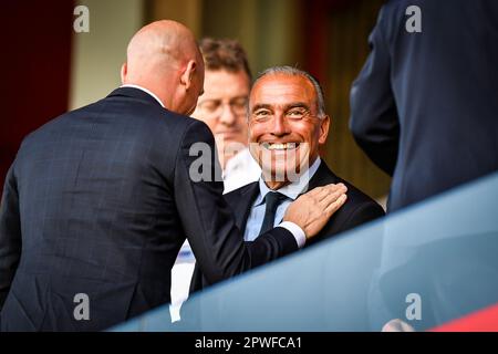 Barcelona, Spanien. 30. April 2023. Liga F Match zwischen dem FC Barcelona Femeni und dem Sporting Club de Huelva am 30. April 2023 im Estadi Johan Cruyff in Barcelona, Spanien. (Foto/Felipe Mondino) Kredit: Unabhängige Fotoagentur/Alamy Live News Stockfoto