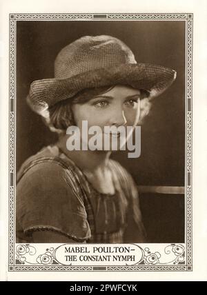 MABEL POULTON in DER REGISSEURIN CONSTANT NYMPHE 1928 ADRIAN BRUNEL Play / Screen Adaption Margaret Kennedy und Basil Dean Continuity Alma Reville Produzenten Michael Balcon und Basil Dean Gainsborough Pictures / Woolf und Freedman Film Service Stockfoto