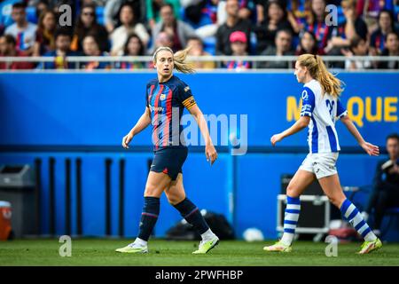 Barcelona, Spanien. 30. April 2023. Alexia Putellas (FC Barcelona FEM) während eines Spiels der Liga F zwischen dem FC Barcelona Femeni und dem Sporting Club de Huelva am 30. April 2023 im Estadi Johan Cruyff in Barcelona, Spanien. (Foto/Felipe Mondino) Kredit: Live Media Publishing Group/Alamy Live News Stockfoto