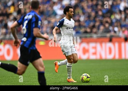 Mailand, Italien. 30. April 2023. Felipe Anderson (Lazio) Während der italienischen Sirie Fand Am 30. April 2023 In Mailand, Italien, Ein Spiel zwischen der 3-1 Lazio im Giuseppe Meazza Stadion statt. Kredit: Maurizio Borsari/AFLO/Alamy Live News Kredit: Aflo Co Ltd./Alamy Live News Stockfoto