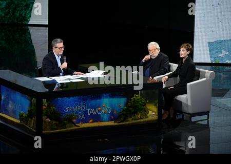 Mailand, Italien. 30. April 2023. Mailand, TV-Show Che Tempo Che Fa - Rai3 - auf dem Foto Kredit: Independent Photo Agency/Alamy Live News Stockfoto