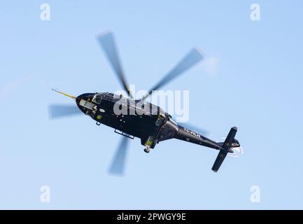 TAI T625 UNIVERSAL-HUBSCHRAUBER Gökbey Helicopter Istanbul Türkei 04,29. 2023 Uhr im Flug auf der Teknofest Airshow 2023 Stockfoto