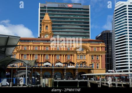 Wellington, Neuseeland, ist die südlichste Stadt auf der Nordinsel Stockfoto