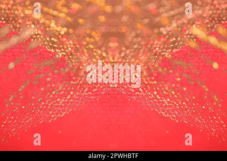 Farbenfrohe Acrylfarbe abstrahiert psychedelische Kreation auf Leinwand Art Angriff moderne, hochwertige, große Sofortbildfotografie Künstler pri Stockfoto