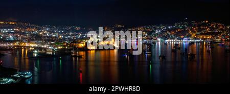 Bodrum Bay mit Festung, St. Peter's Castle, Schloss der Ritter von St. John, Mugla, Türkei Stockfoto