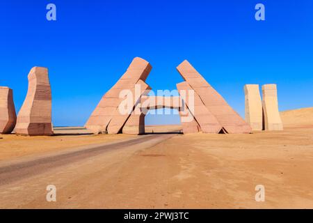 Tor von Allah im Ras Mohammed Nationalpark, Sinai Halbinsel in Ägypten Stockfoto