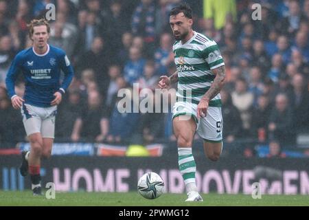 GLASGOW, SCHOTTLAND - APRIL 30: SEAD Haksabanovic of Celtic während des schottischen Cup Semi-Finales zwischen Rangers und Celtic im Hampden Park am 30. April 2023 in Glasgow, Schottland. Alex Todd/SPP (Alex Todd/SPP) Kredit: SPP Sport Press Photo. Alamy Live News Stockfoto