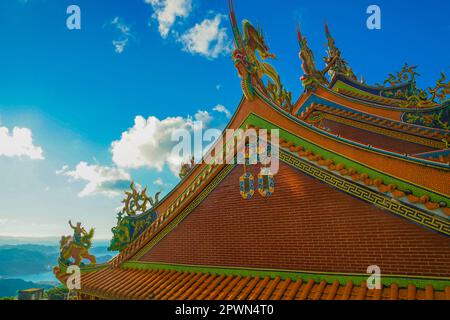 Akira Mausoleum, Schloss Kasumi, Jiuzhai. Drehort: Taiwan, Taipeh Stockfoto