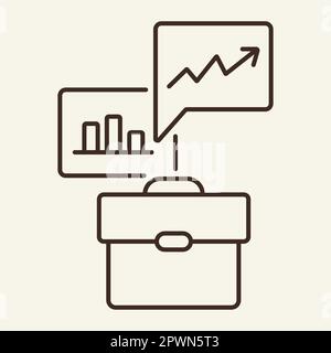 Positionssymbol "Portfolio" Stock Vektor
