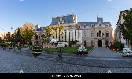 Ein Bild vom Rathaus von Iasi. Stockfoto