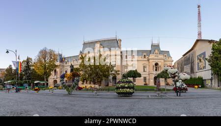 Ein Bild vom Rathaus von Iasi. Stockfoto