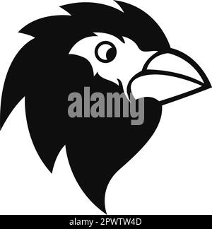 Designabbildung für das Finch Icon Logo Stock Vektor