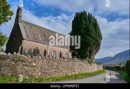 St. Bartholomew's Church, Loweswater, Lake District, Cumbria Stockfoto