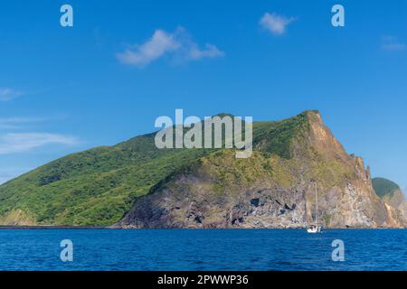 Guishan Island und Milchsee in Yilan von Taiwan Stockfoto