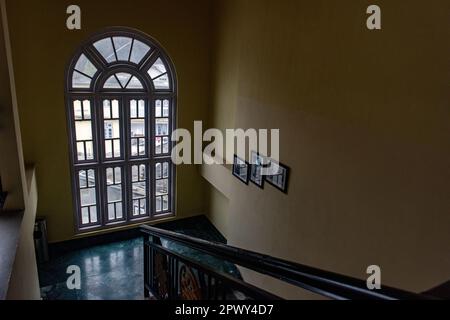 Lachung ist eine Stadt- und Bergstation im Nordosten von Sikkim, Indien. Es liegt im Nord-Sikkim-Viertel nahe der Grenze zu Tibet. Stockfoto