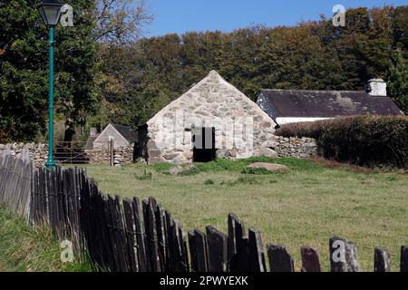 CAE Adda byre, St Fagans National Museum of History, Cardiff. . Aufgenommen 2023 Stockfoto