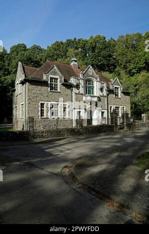 Oakdale Workmen's Institute, Museum of History, Cardiff. 2023 Stunden Stockfoto