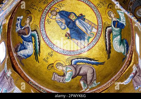Katholische Kirche Byzantiniens in Sizilien Stockfoto