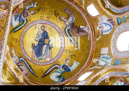 Katholische Kirche Byzantiniens in Sizilien Stockfoto